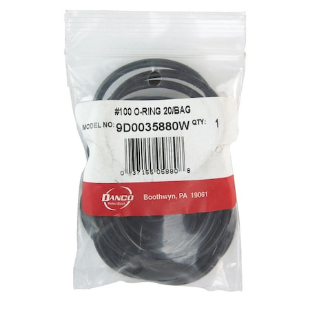 Danco Danco 2 in. D X 1-3/4 in. D Rubber O-Ring 20 pk 35880W